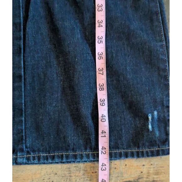 CREMIEUX Premium Denim Bootcut Jeans Men's 40x32 Dark Wash Distressed Big & Tall - Picture 4 of 5